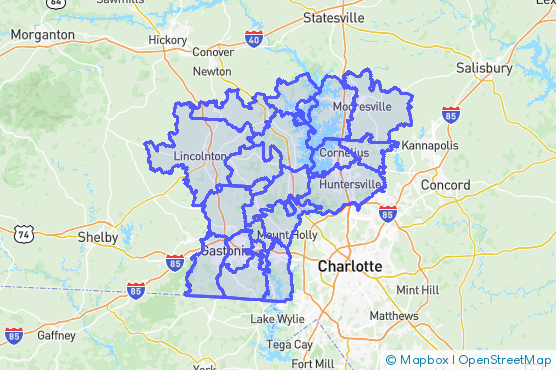 Service Area Map