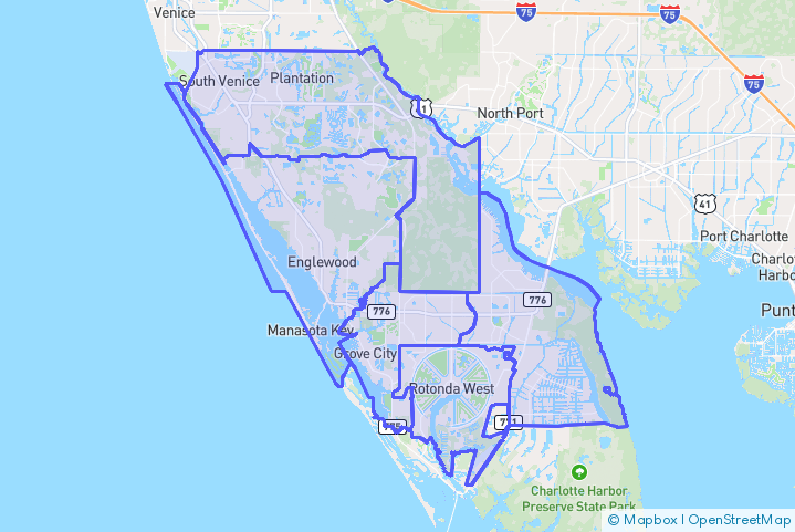 Service Area Map
