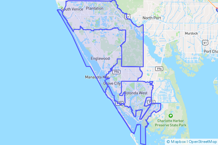 Service Area Map