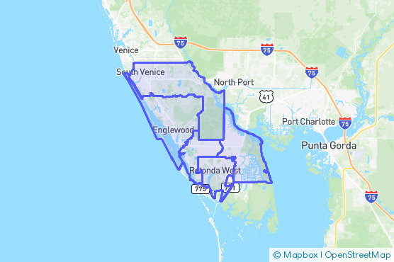 Service Area Map