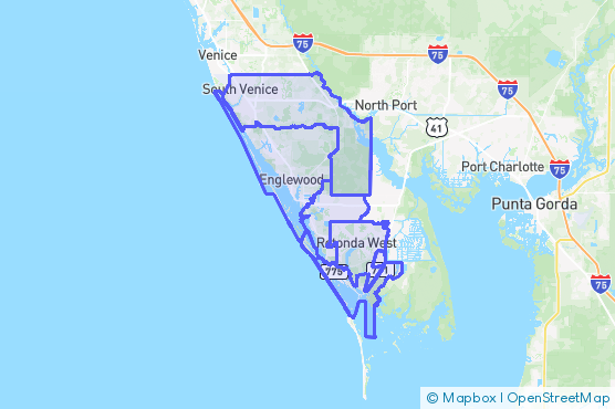 Service Area Map