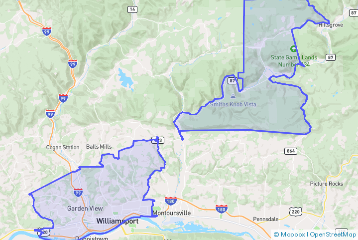 Service Area Map