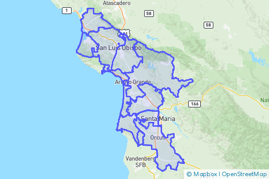 Service Area Map
