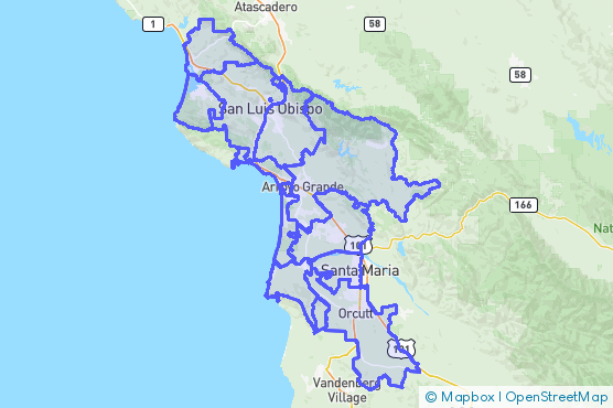 Service Area Map