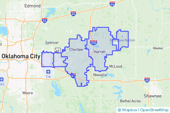 Service Area Map
