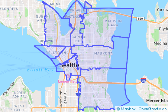 Service Area Map