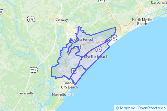 Service Area Map