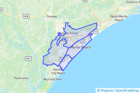 Service Area Map