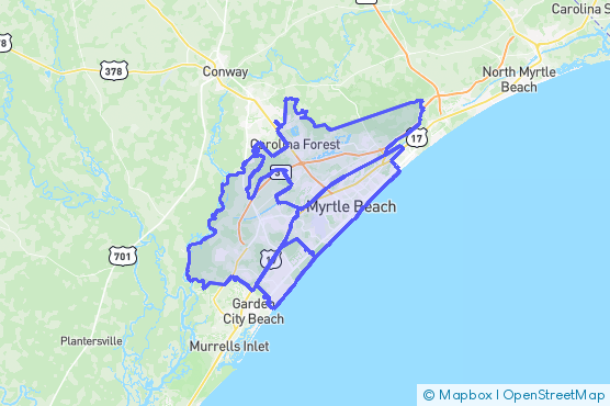 Service Area Map
