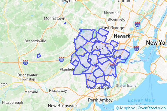 Service Area Map