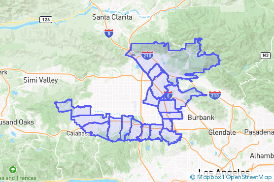 Service Area Map
