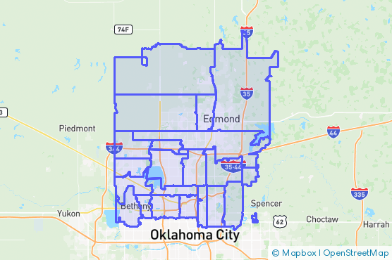 Service Area Map