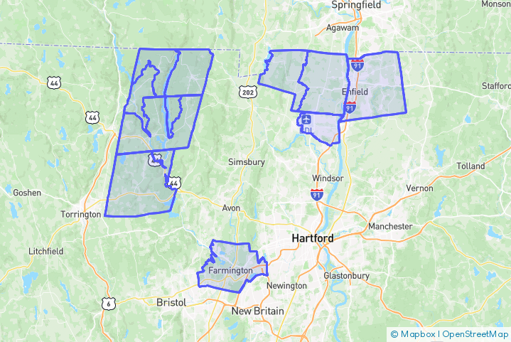 Service Area Map