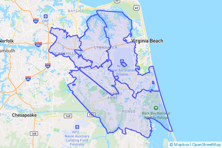 Service Area Map