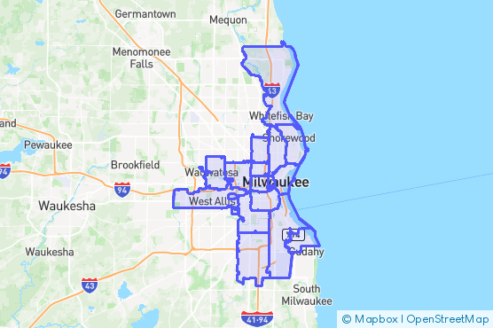 Service Area Map