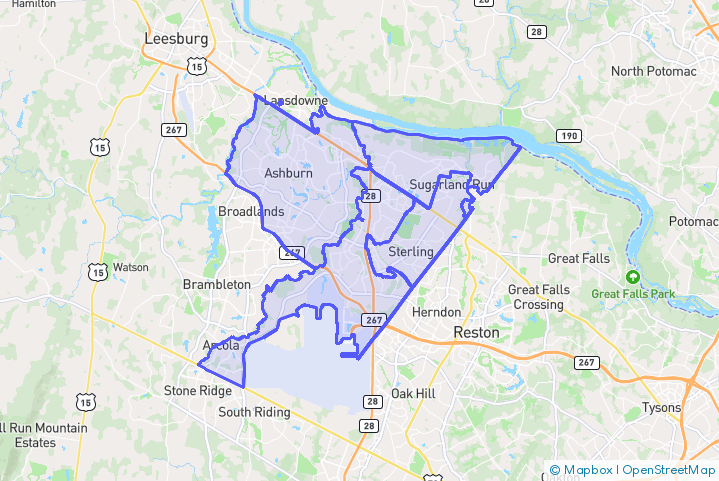 Service Area Map