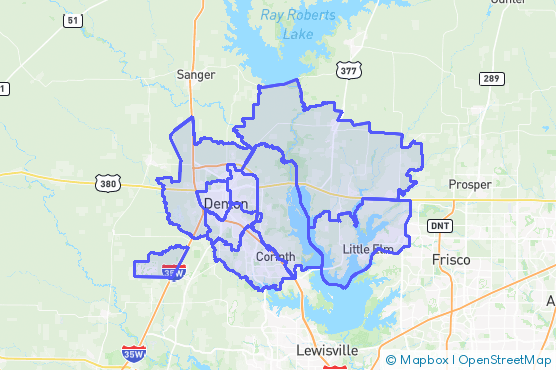 Service Area Map
