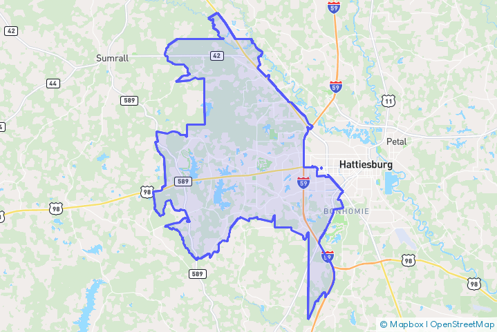 Service Area Map
