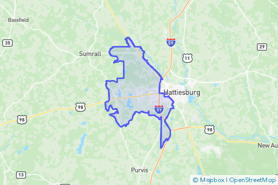 Service Area Map