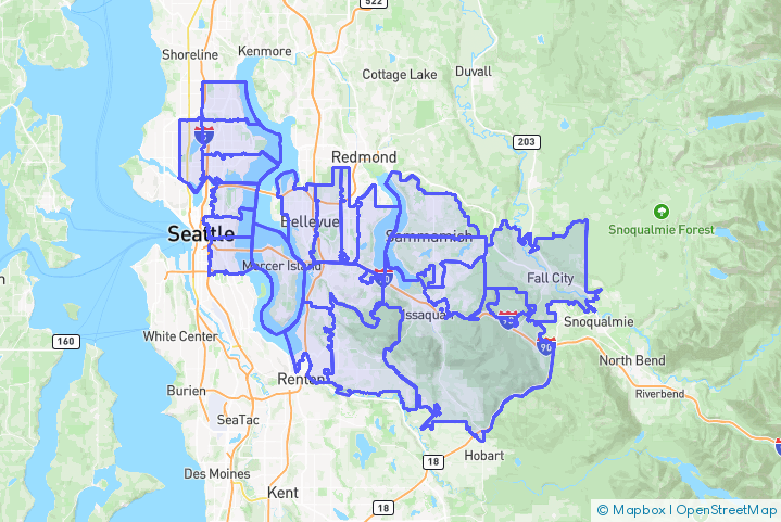 Service Area Map