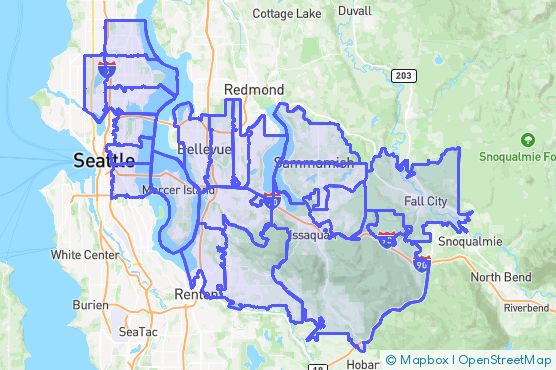 Service Area Map