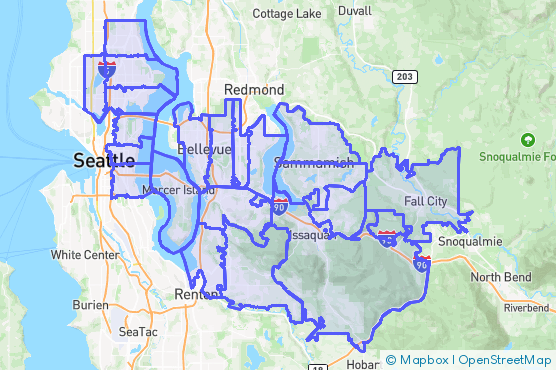 Service Area Map