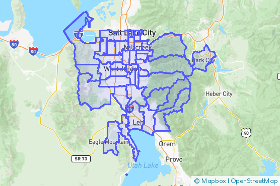 Service Area Map