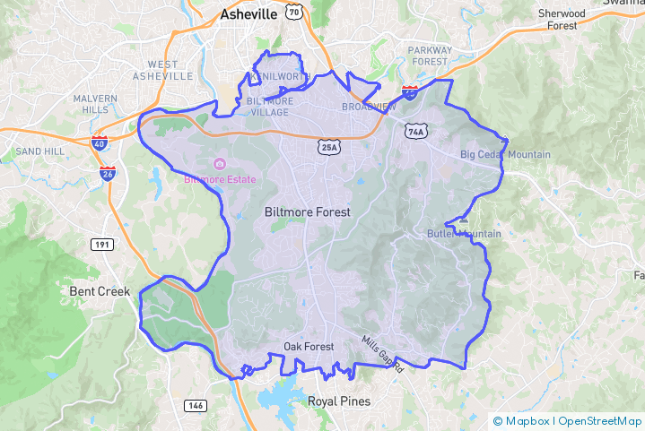 Service Area Map