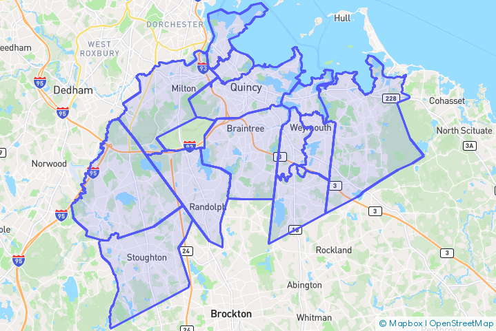 Service Area Map
