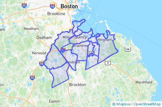 Service Area Map