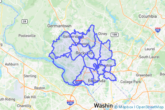 Service Area Map