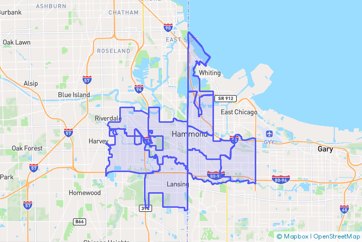 Service Area Map