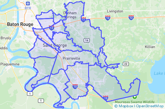Service Area Map