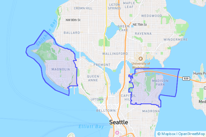 Service Area Map