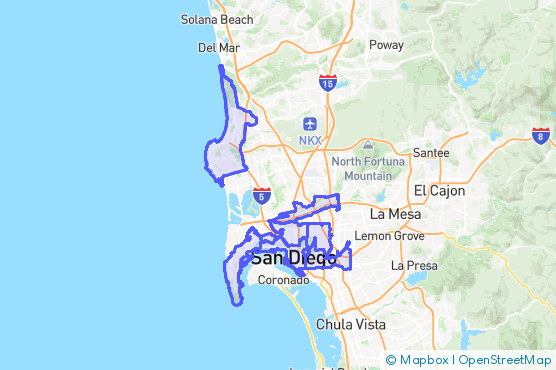 Service Area Map