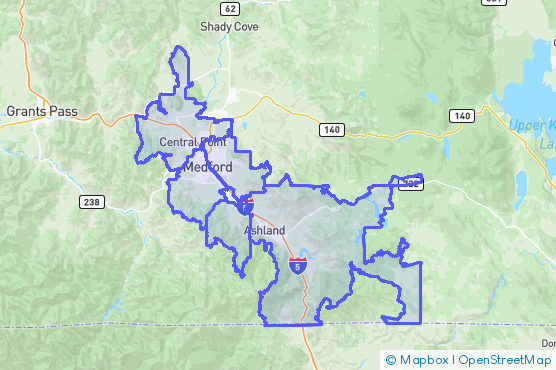 Service Area Map