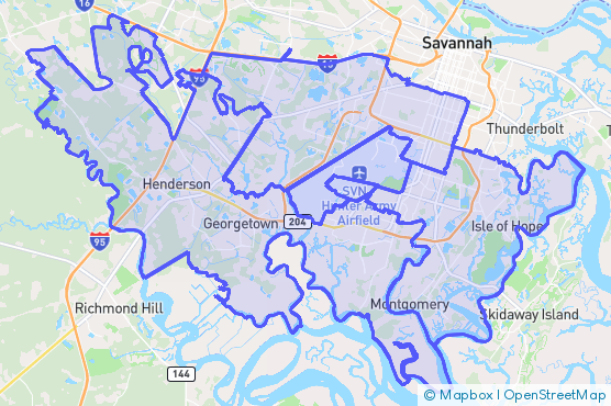 Service Area Map