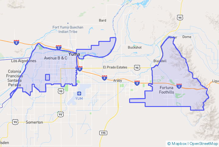 Service Area Map