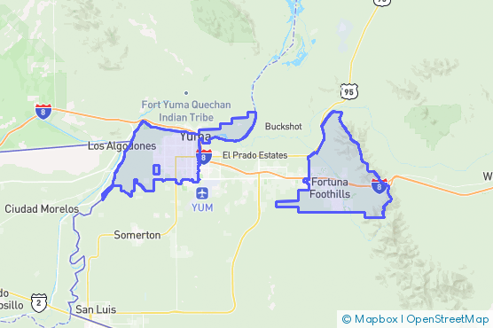Service Area Map