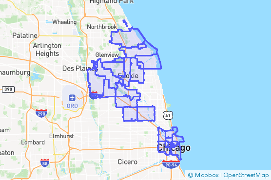 Service Area Map