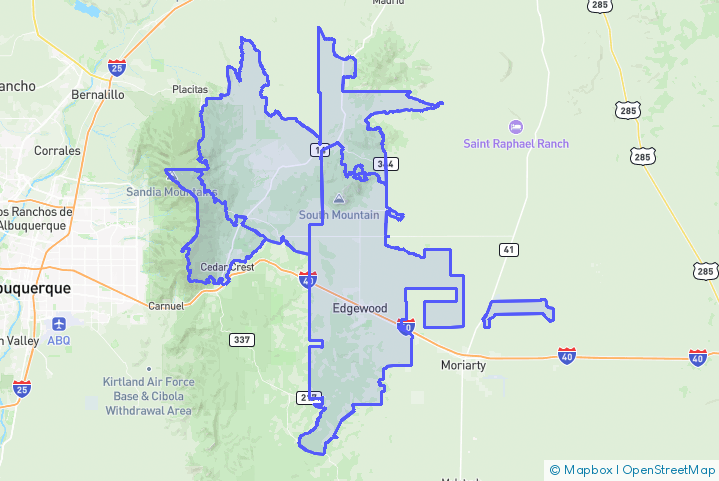 Service Area Map