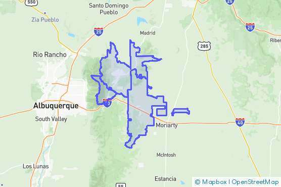 Service Area Map