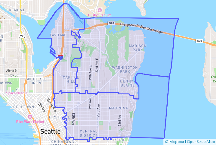 Service Area Map