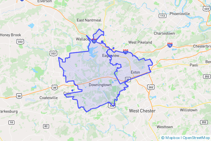 Service Area Map