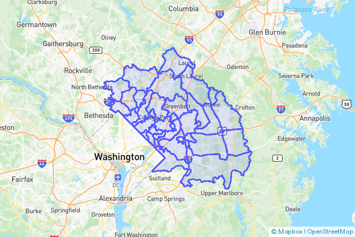 Service Area Map
