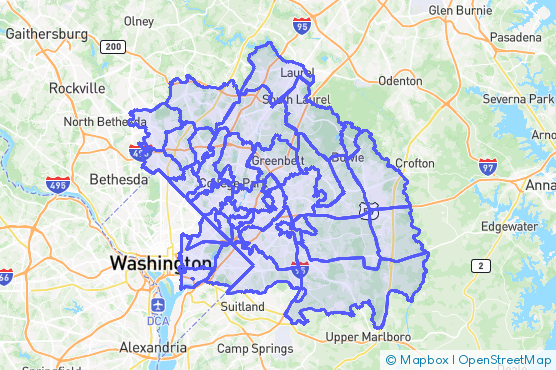 Service Area Map