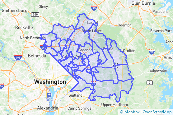 Service Area Map