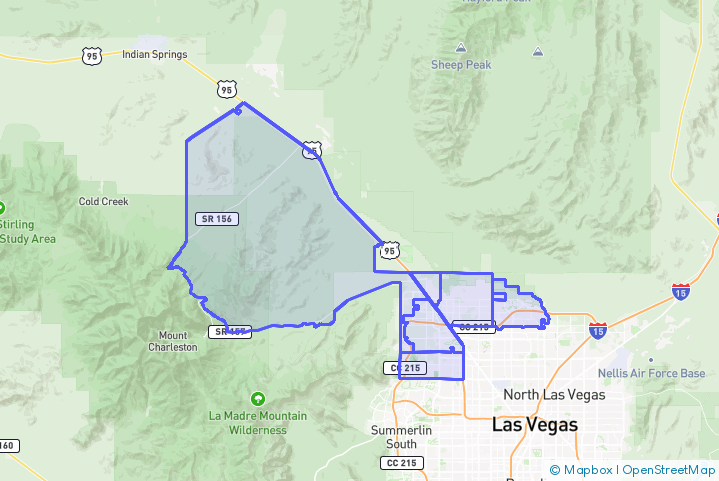 Service Area Map