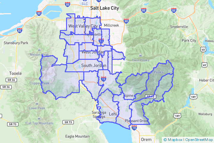 Service Area Map