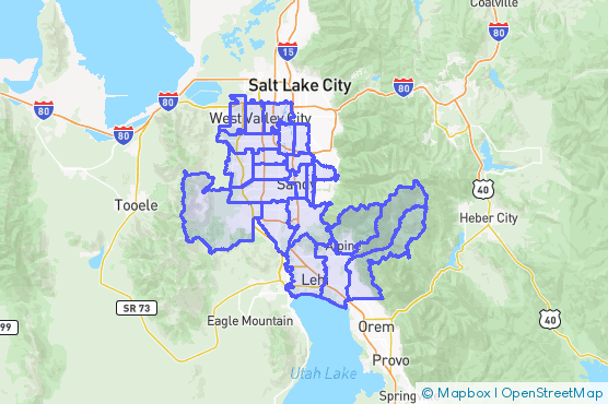 Service Area Map